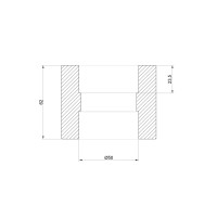 Муфта PPR Thermo Alliance 50 Муфта PPR Thermo Alliance 50