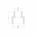 Муфта PPR Thermo Alliance 40х25 Муфта PPR Thermo Alliance 40х25