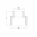Муфта PPR Thermo Alliance 50х32 Муфта PPR Thermo Alliance 50х32