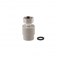 Муфта PPR Thermo Alliance з накидною гайкою 20х1\2"