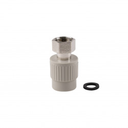 Муфта PPR Thermo Alliance з накидною гайкою 20х1\2"