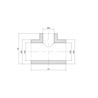 Трійник PPR Thermo Alliance 32х20х32
