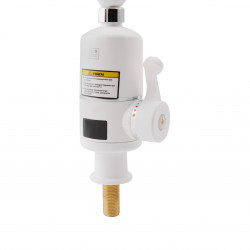 Змішувач (WHI) - 0057 (95 00 057) однокран з електронагрівом (б) Lidz