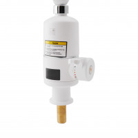 Змішувач (WHI) - 0057 (95 00 057) однокран з електронагрівом (б) Lidz