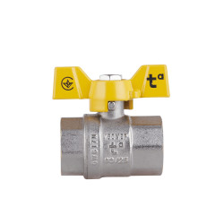 Кран кульовий SD Plus 1" ВР для газу (метелик) SD602NG25PN40 Кран кульовий SD Plus 1" ВР для газу (метелик) SD602NG25PN40