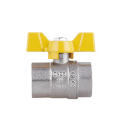 Кран кульовий SD Plus 1" ВР для газу (метелик) SD602NG25PN40 Кран кульовий SD Plus 1" ВР для газу (метелик) SD602NG25PN40