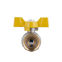 Кран кульовий SD Plus 1" ВР для газу (метелик) SD602NG25PN40 Кран кульовий SD Plus 1" ВР для газу (метелик) SD602NG25PN40