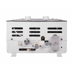 Колонка газова димохідна Thermo Alliance JSD20-10GC 10 л панель скляна з малюнком гори Колонка газова димохідна Thermo Alliance JSD20-10GC 10 л панель скляна з малюнком гори