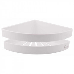 Полиця кутова Qtap Police пластикова QTPL01 White