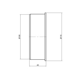 Заглушка PPR каналізаційна TA Sewage 110 Заглушка PPR каналізаційна TA Sewage 110