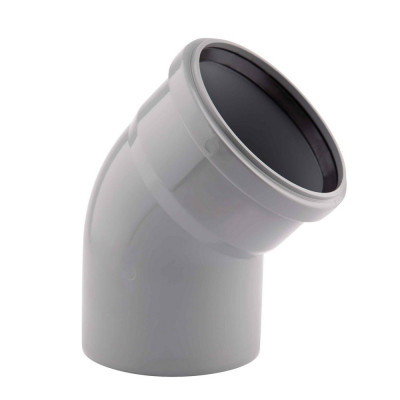 Коліно PPR каналізаційне TA Sewage 50, 45° Коліно PPR каналізаційне TA Sewage 50, 45°