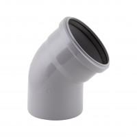 Коліно PPR каналізаційне TA Sewage 110, 45° Коліно PPR каналізаційне TA Sewage 110, 45°