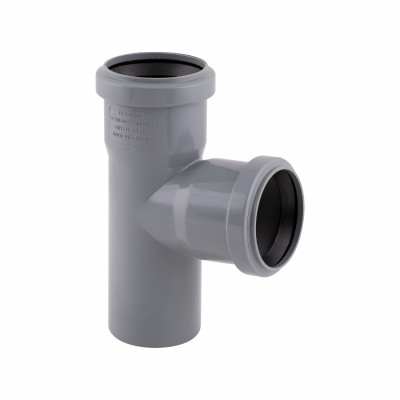 Трійник PPR каналізаційний TA Sewage 50, 90° Трійник PPR каналізаційний TA Sewage 50, 90°