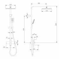 Душова система Lidz (NKS) 10 30 1005