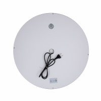 Дзеркало Qtap Mideya 600х600 (DC-F803) з LED-підсвічуванням та антизапотіванням QT2078F803W