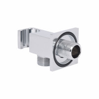 Підключення з тримачем для шланга Qtap Spojeni прямоугольне QTCRMBH130 Chrome (Fixsit) Підключення з тримачем для шланга Qtap Spojeni прямоугольне QTCRMBH130 Chrome (Fixsit)