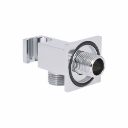 Підключення з тримачем для шланга Qtap Spojeni прямоугольне QTCRMBH130 Chrome (Fixsit) Підключення з тримачем для шланга Qtap Spojeni прямоугольне QTCRMBH130 Chrome (Fixsit)