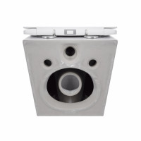Унітаз підвісний Qtap Jay безобідковий з сідінням Soft-close QT07335176W