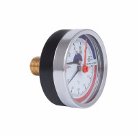 Термоманометр SD Plus 80 мм 1\2", заднє підключення SD17310B