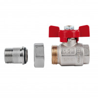 Кран кульовий "Американка" Icma 1\2" прямий №347