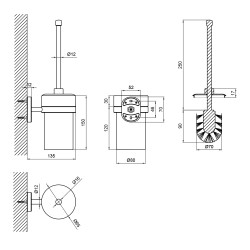 Йоржик підлоговий Lidz (WHI) 114.05.02 Йоржик підлоговий Lidz (WHI) 114.05.02