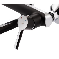 Душова система універсальна Qtap Grand на три споживача (з виливом) QTGRABCR1004 Chrome\Black Душова система універсальна Qtap Grand на три споживача (з виливом) QTGRABCR1004 Chrome\Black