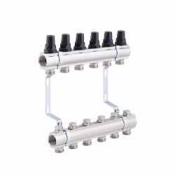 Колектор SD Forte 1" 6 виходів SF002W6 Колектор SD Forte 1" 6 виходів SF002W6