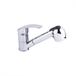 Змішувач для кухні Lidz (CRM) Mars 81 011 з висувним виливом Змішувач для кухні Lidz (CRM) Mars 81 011 з висувним виливом