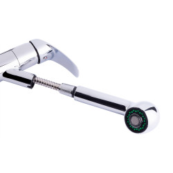 Змішувач для кухні Lidz (CRM) Mars 81 011 з висувним виливом Змішувач для кухні Lidz (CRM) Mars 81 011 з висувним виливом