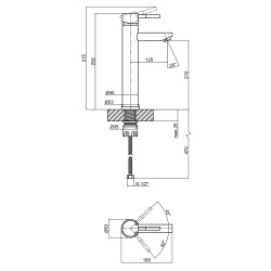 Однокран Mono 003 Nickel Lidz