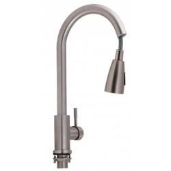 Змішувач для кухні Lidz (NKS) 12 32 015FL-8 з висувним виливом Змішувач для кухні Lidz (NKS) 12 32 015FL-8 з висувним виливом