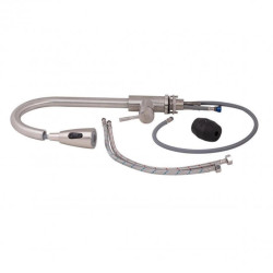 Змішувач для кухні Lidz (NKS) 12 32 015FL-8 з висувним виливом Змішувач для кухні Lidz (NKS) 12 32 015FL-8 з висувним виливом