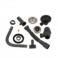 Сифон Євро для кухонної мийки LK09 випуск 115 мм, колбовий з квадратним переливом (вихід гофра 40/50мм) Lidz 47 01 002 01 35043 Сифон Євро для кухонної мийки LK09 випуск 115 мм, колбовий з квадратним переливом (вихід гофра 40/50мм) Lidz 47 01 002 01 35043