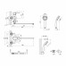 Змішувач (CRM) 41 86 005C-2 для ванни (k35) Lidz