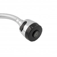 Гусак 54 01 260 00 з нерж. сталі для змішувача кухонного Lidz гнучкий