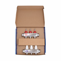 Колектор з витратомірами SD Plus 1" 3 виходи SD0043