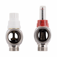 Колектор з витратомірами SD Plus 1" 6 виходів SD0046 Колектор з витратомірами SD Plus 1" 6 виходів SD0046