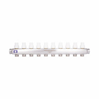 Колектор з витратомірами SD Plus 1" 10 виходів SD00410