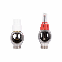 Колектор з витратомірами SD Plus 1" 10 виходів SD00410