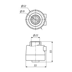 Lidz (CRM) 48 00 025 00 гнучкий аератор