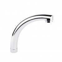 Гусак 54 01 272 00 з нерж. сталі для змішувача кухонного Lidz