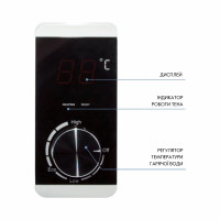 Водонагрівач електричний Thermo Alliance 80 л SLIM вертикальний, сухий ТЕН 2,0 кВт D80V20J(D)2-K