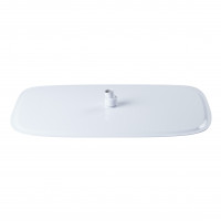 Лійка для верхнього душу Qtap Hlavova 500х300 мм прямокутна QTHLAS500N1ZWW White