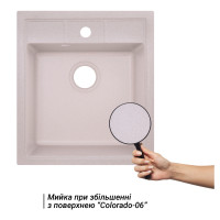 Кухонна мийка Lidz 460х515\200 COL-06 (LIDZCOL06460515200) Кухонна мийка Lidz 460х515\200 COL-06 (LIDZCOL06460515200)