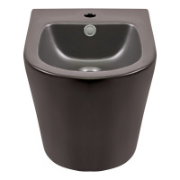 Біде підвісне Qtap Scorpio 515x360x345 Matt black QT1455053FMB