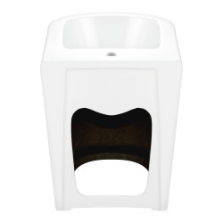 Біде підлогове Qtap Scorpio 530x360x395 White QT14441003CW