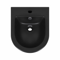 Біде підвісне Qtap Robin 495х370х325 Matt black QT1355046FMB