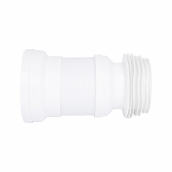 Гнучка труба для унітаза Lidz (WHI) 60 01 G001 01 довжина 450 мм