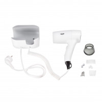 Фен із тримачем Qtap Pohodli 1200 Вт QTF1200ROP White (Pobut) Фен із тримачем Qtap Pohodli 1200 Вт QTF1200ROP White (Pobut)