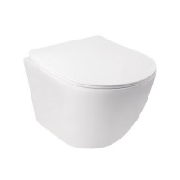 Набір Qtap інсталяція 3 в 1 Nest QT0133M425 з панеллю змиву круглою QT0111M11V1146MB + унітаз з сидінням Jay QT07335176W Набір Qtap інсталяція 3 в 1 Nest QT0133M425 з панеллю змиву круглою QT0111M11V1146MB + унітаз з сидінням Jay QT07335176W